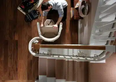 Home Stair Lift Installation Maintenance scaled 2